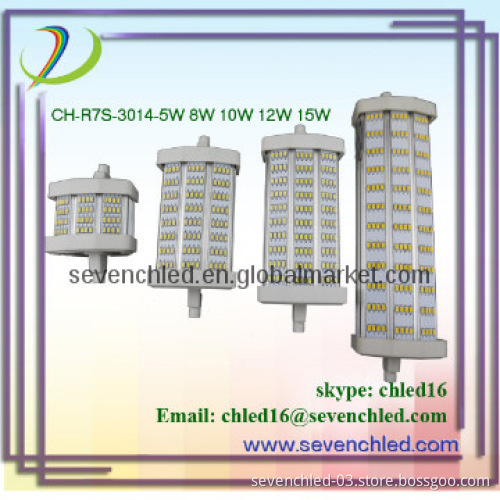 5W 78mm 3014SMD LED 78mm R7s LED Bulb R7s LED Light